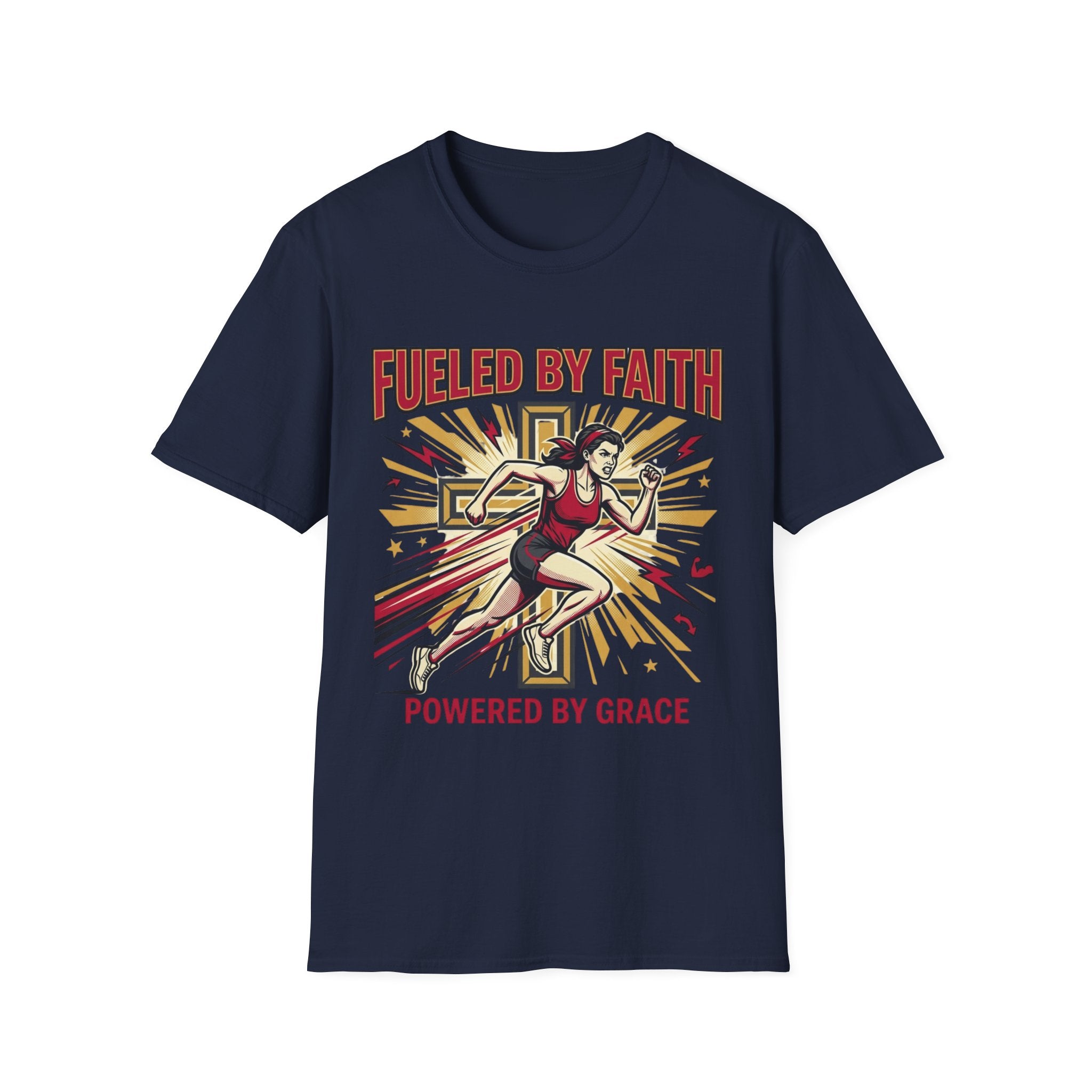 Fueled by Faith Athlete T-Shirt
