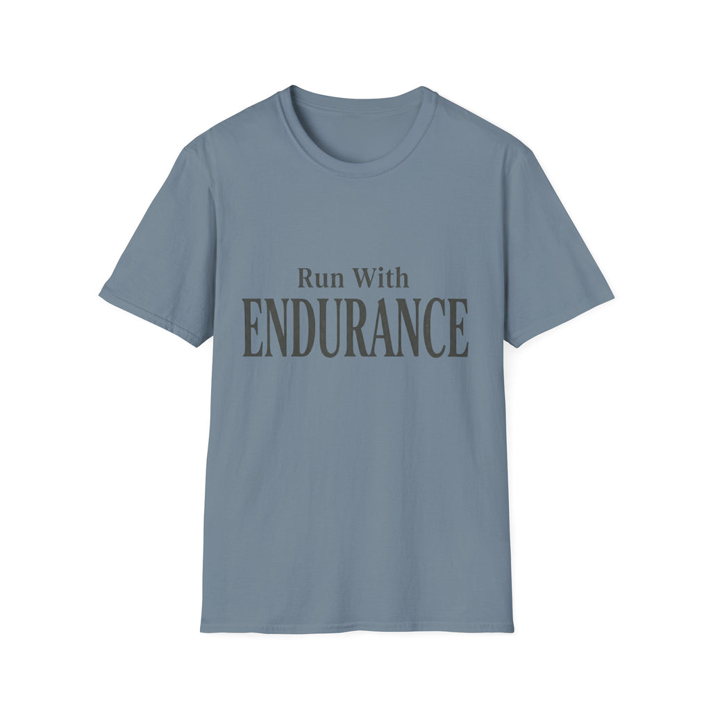 Run With Endurance Text T-Shirt