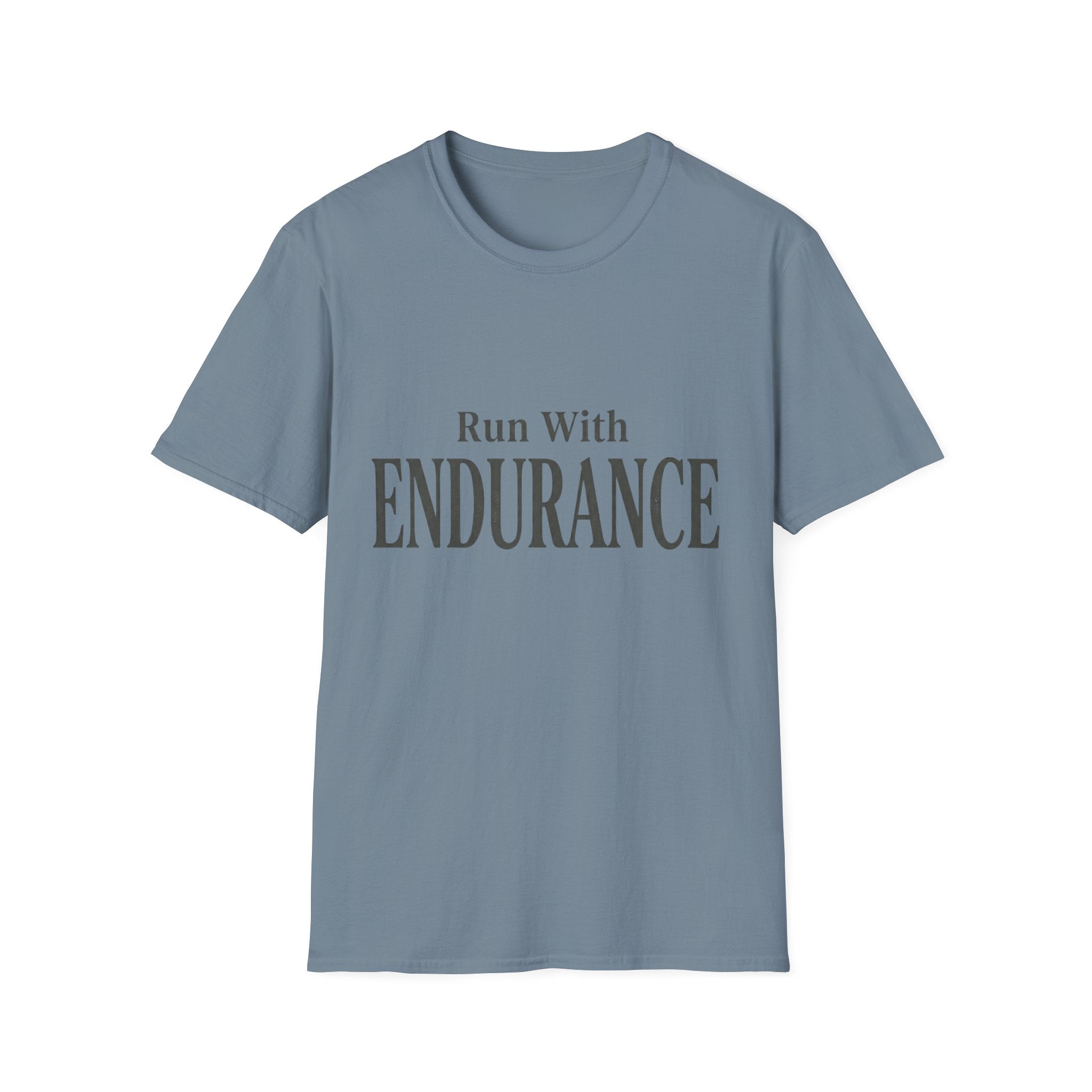 Run With Endurance Text T-Shirt