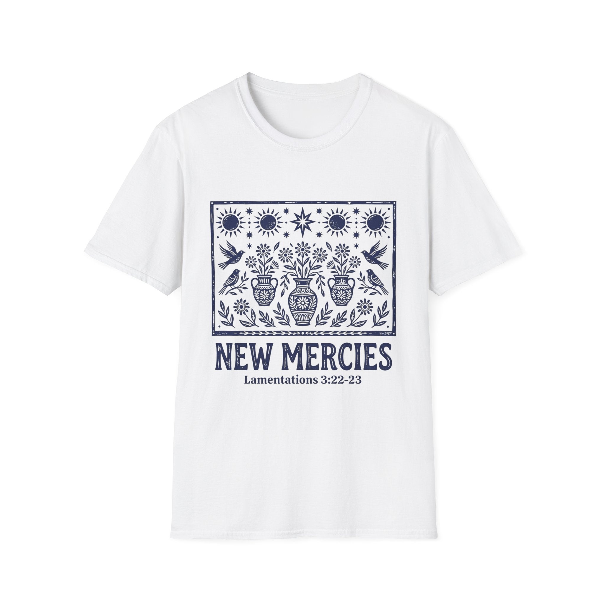 New Mercies Lamentations 3:22-23 T-Shirt