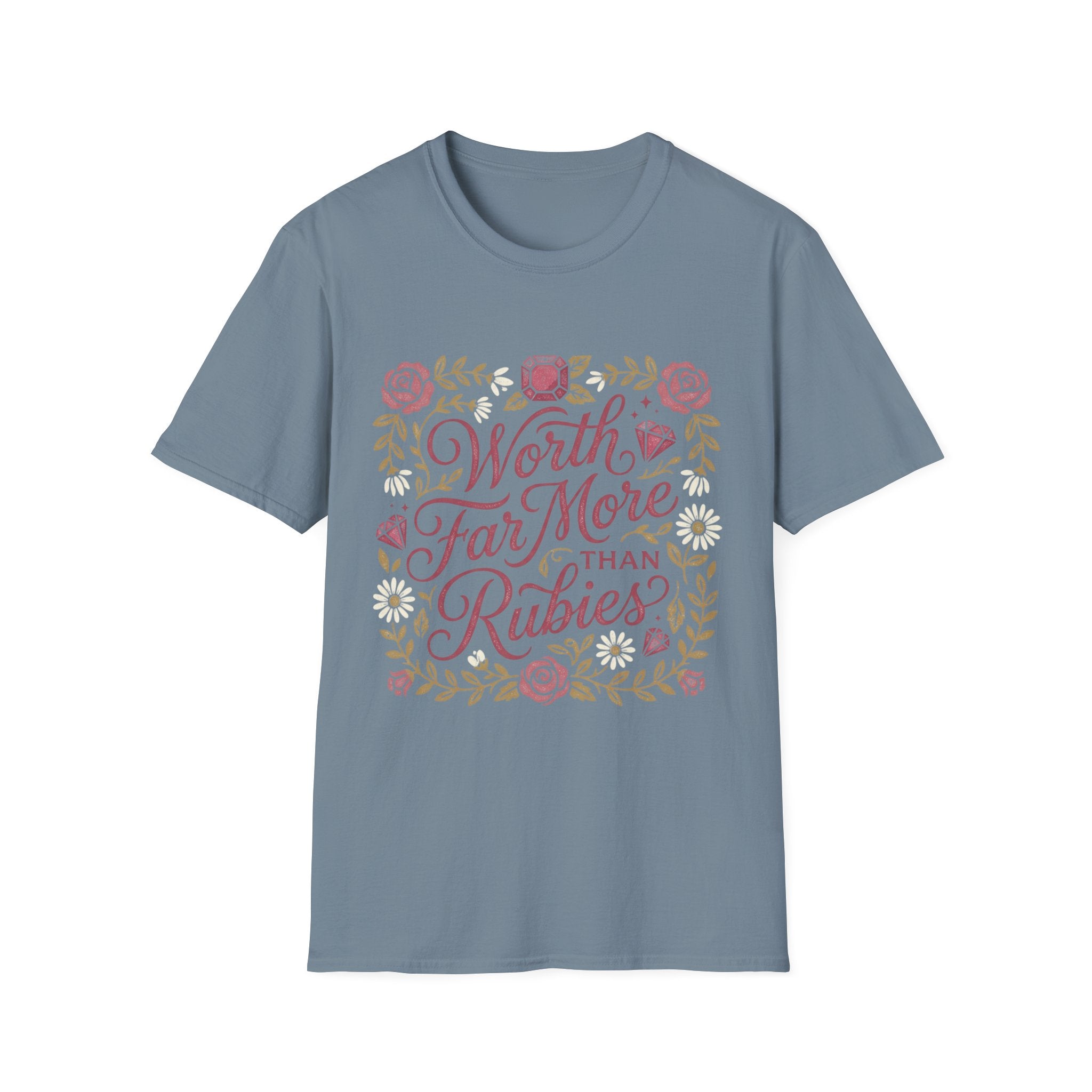 Worth Far More Than Rubies Roses T-Shirt