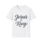 Jesus is King Text T-Shirt