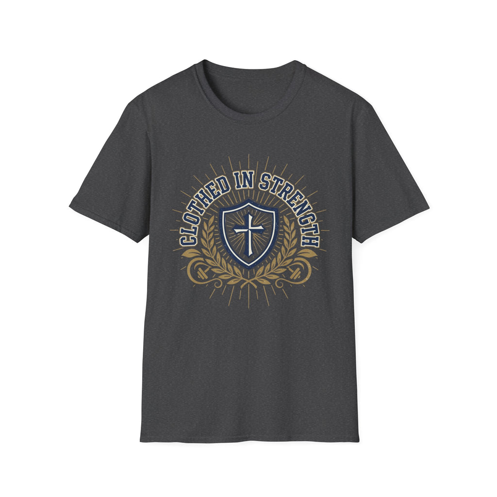 Clothed in Strength Emblem T-Shirt