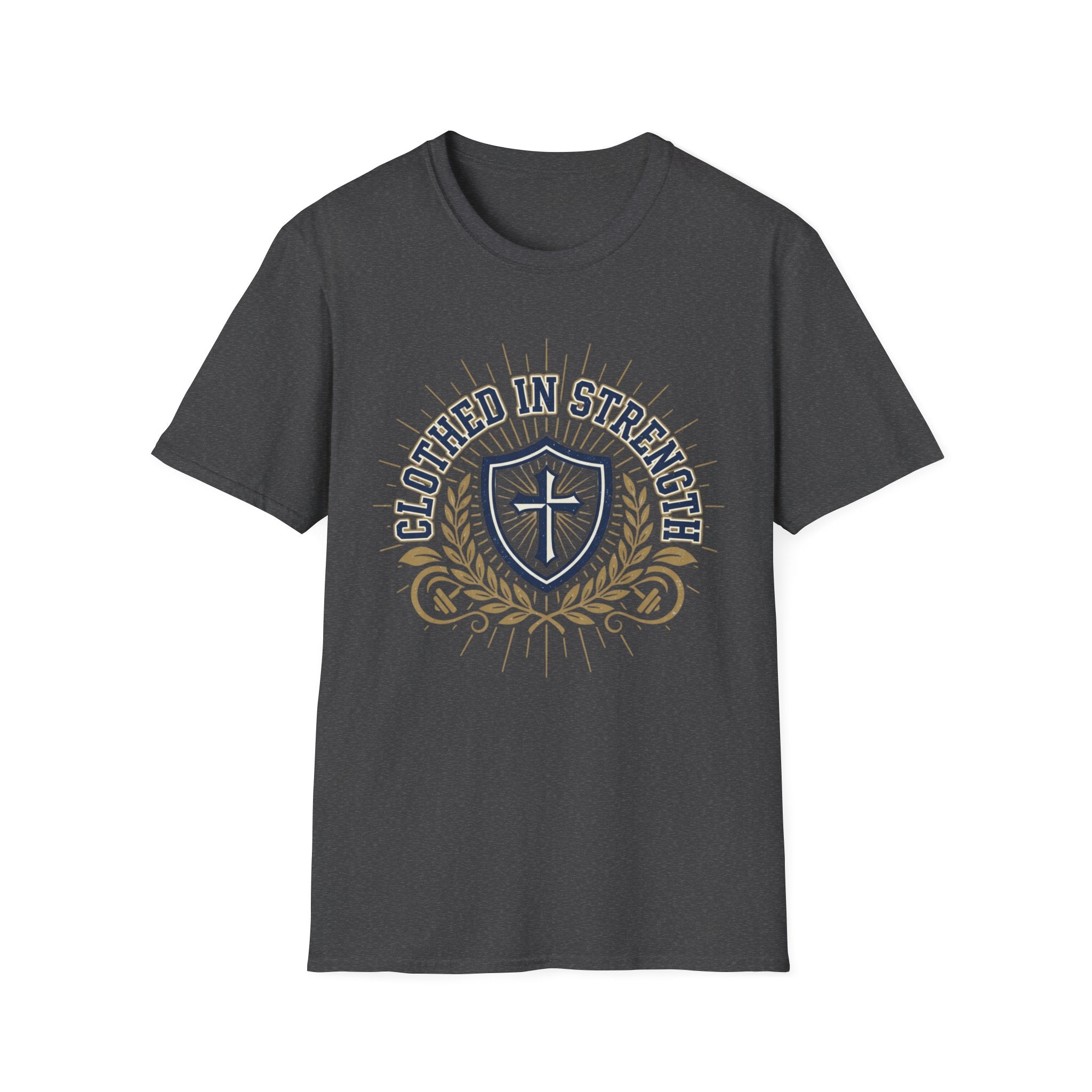 Clothed in Strength Emblem T-Shirt