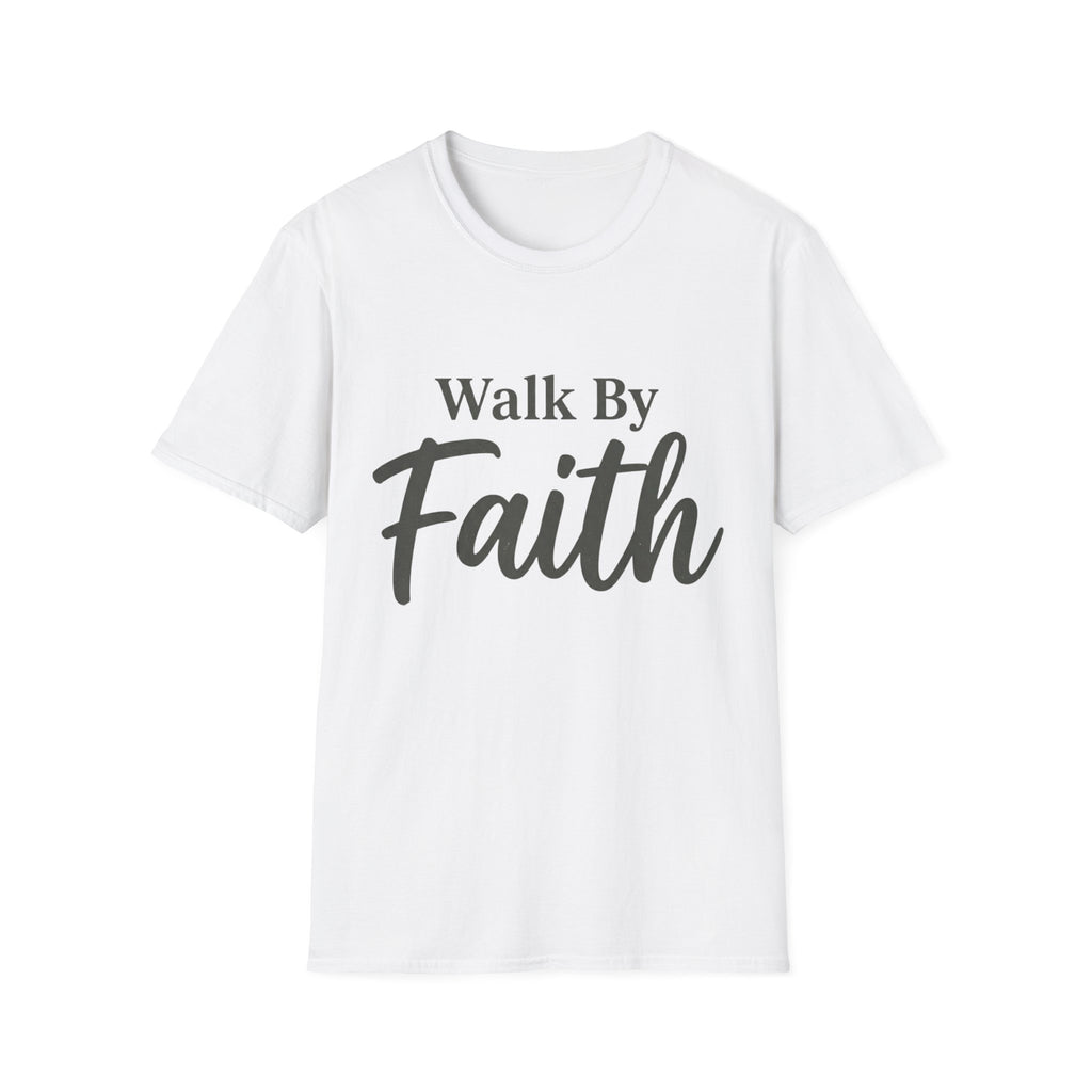 Walk by Faith Text T-Shirt