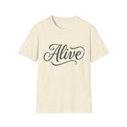Alive Text T-Shirt