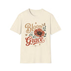 Bloom in Grace Retro T-Shirt
