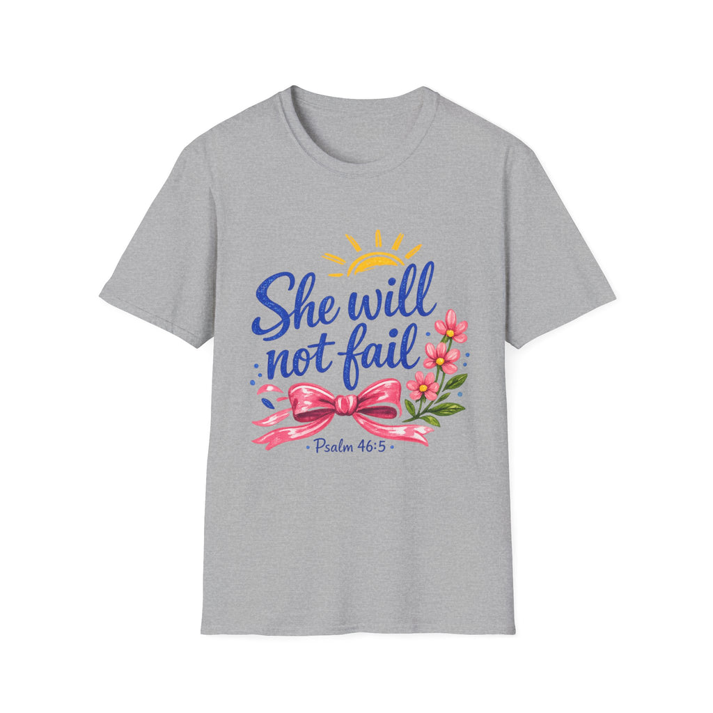 She Will Not Fail Whimsical T-Shirt
