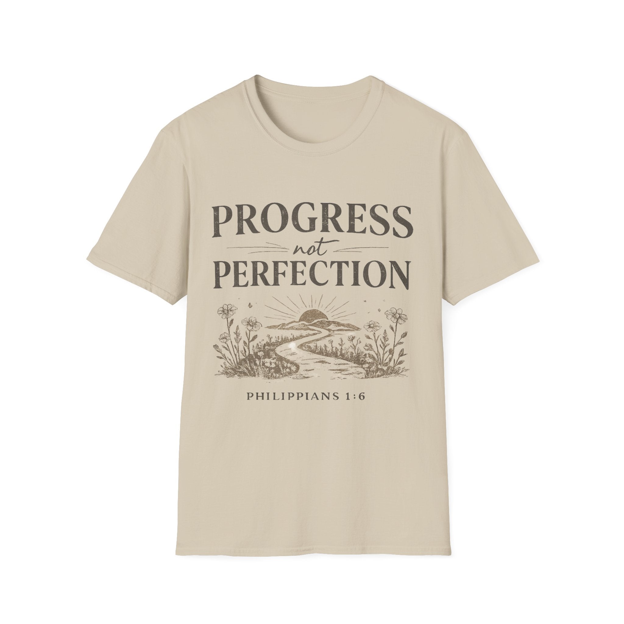 Progress Not Perfection Sunrise T-Shirt