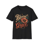 Bloom in Grace Retro T-Shirt