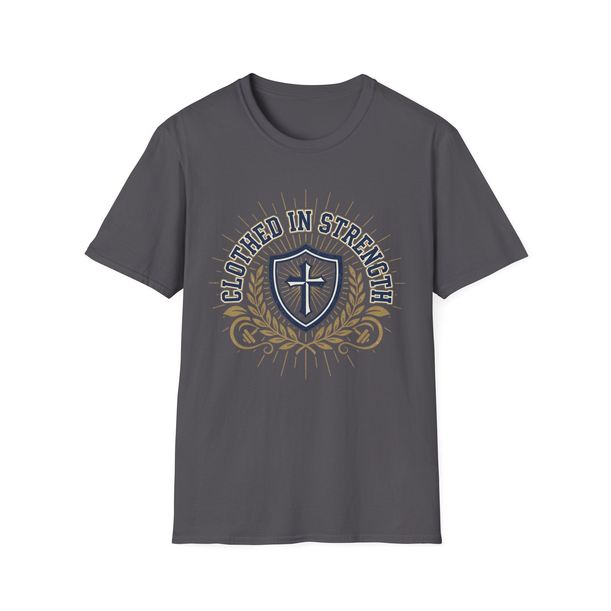 Clothed in Strength Emblem T-Shirt