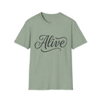 Alive Text T-Shirt