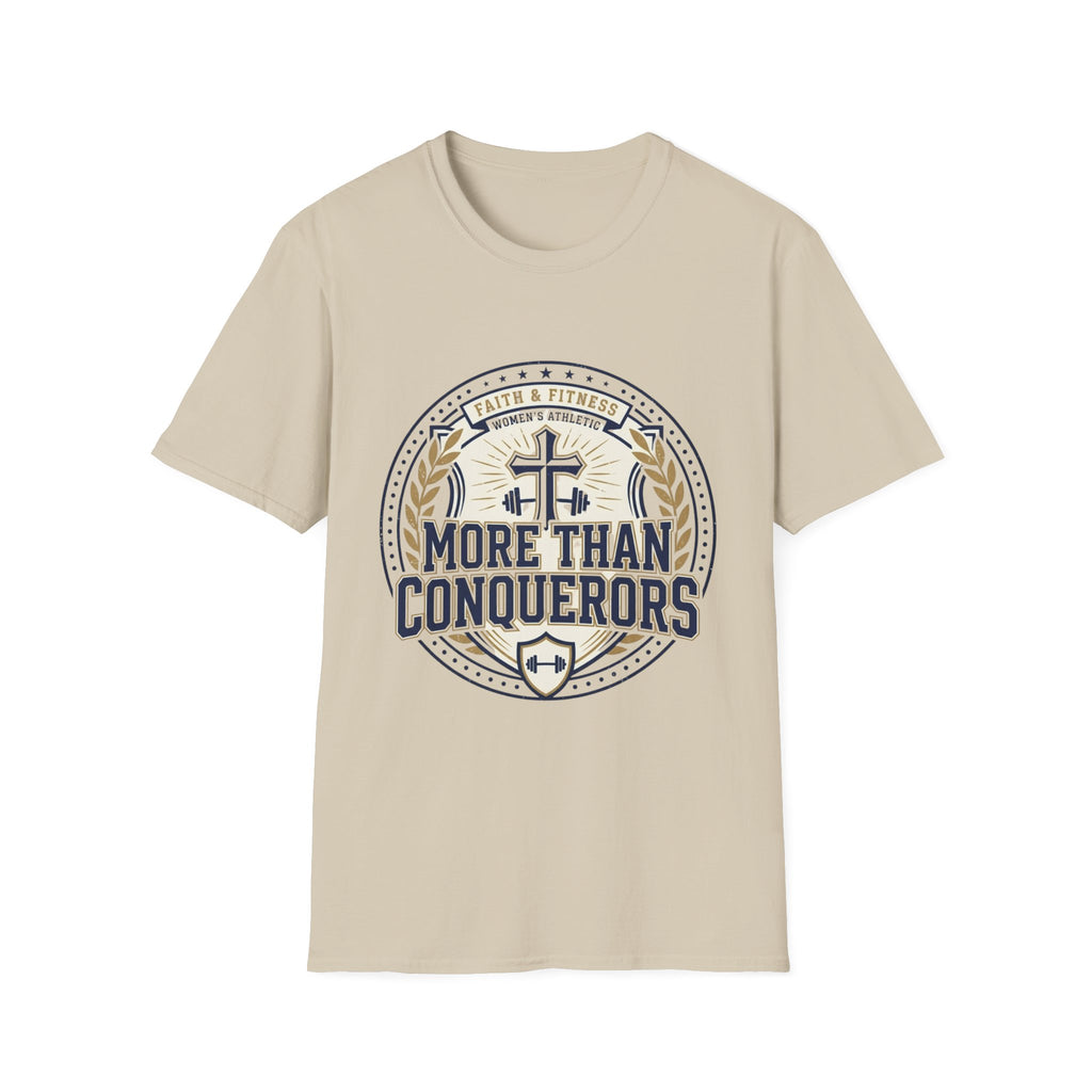 More Than Conquerors College Crest T-Shirt