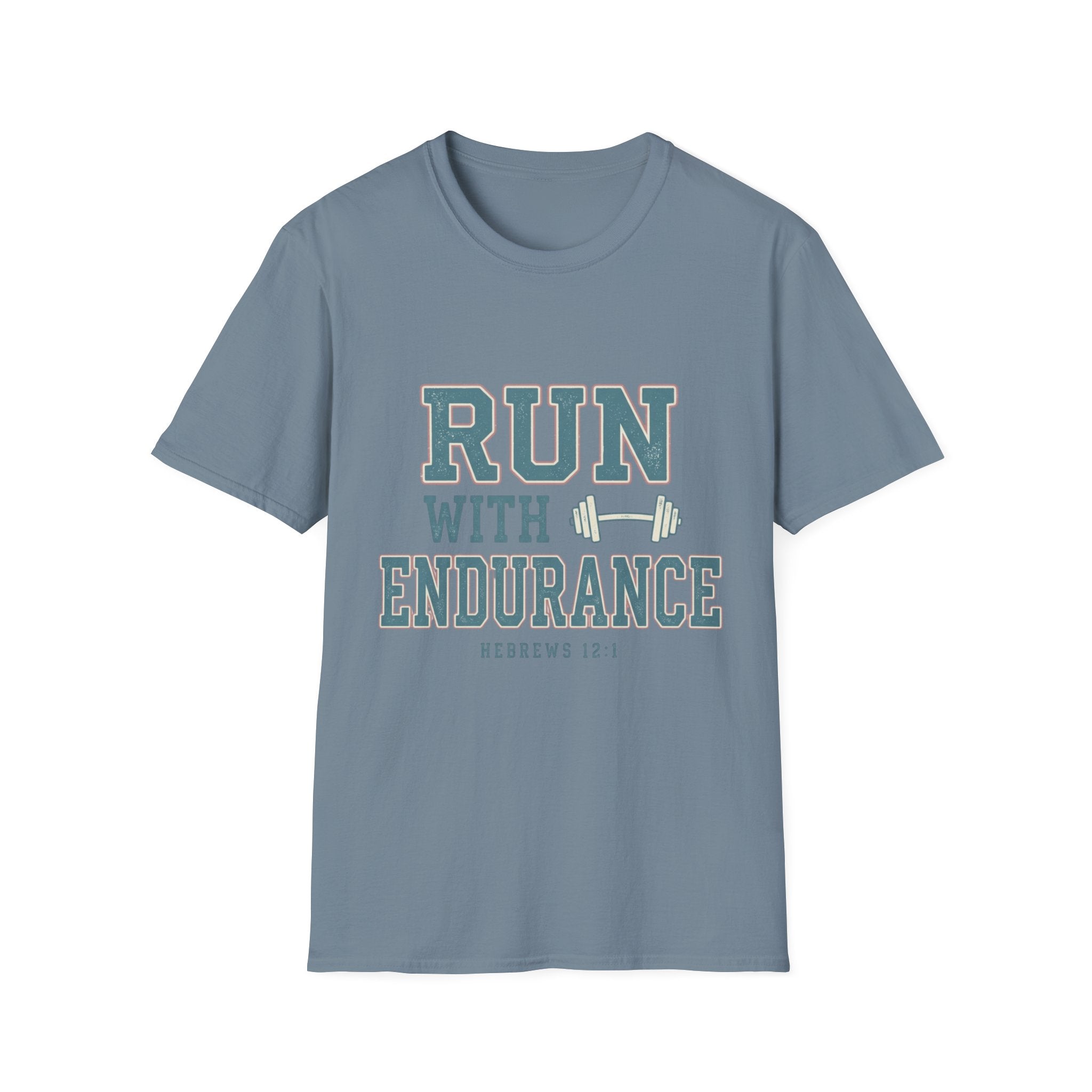 Run With Endurance Dumbbell T-Shirt