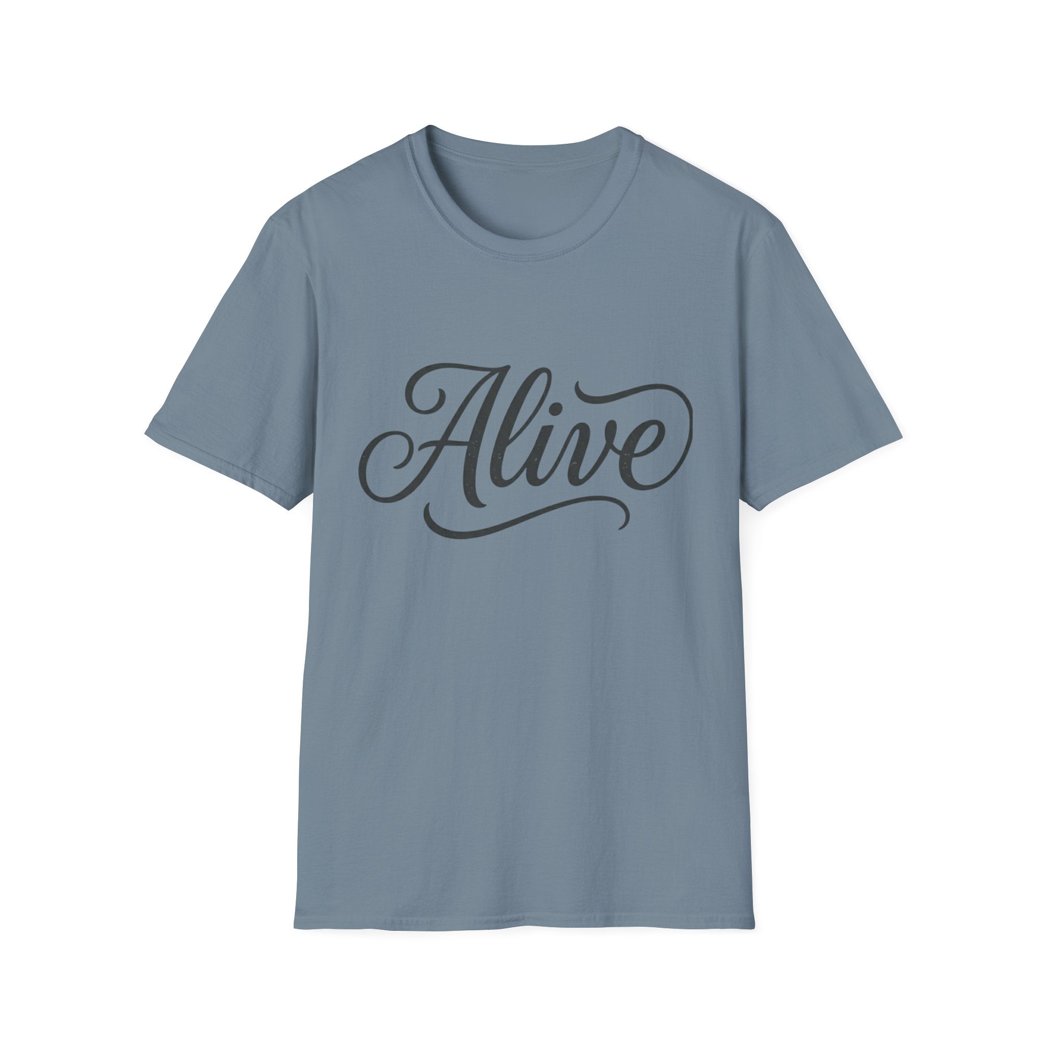 Alive Text T-Shirt