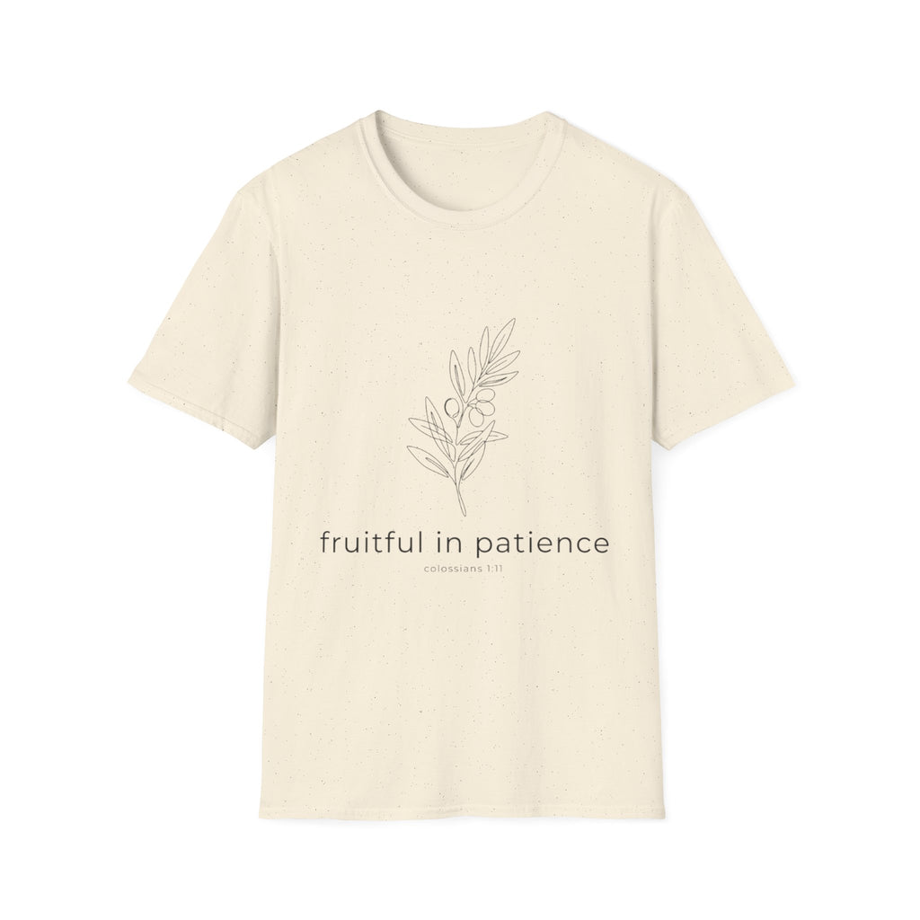 Fruitful in Patience Colossians 1:11 T-Shirt