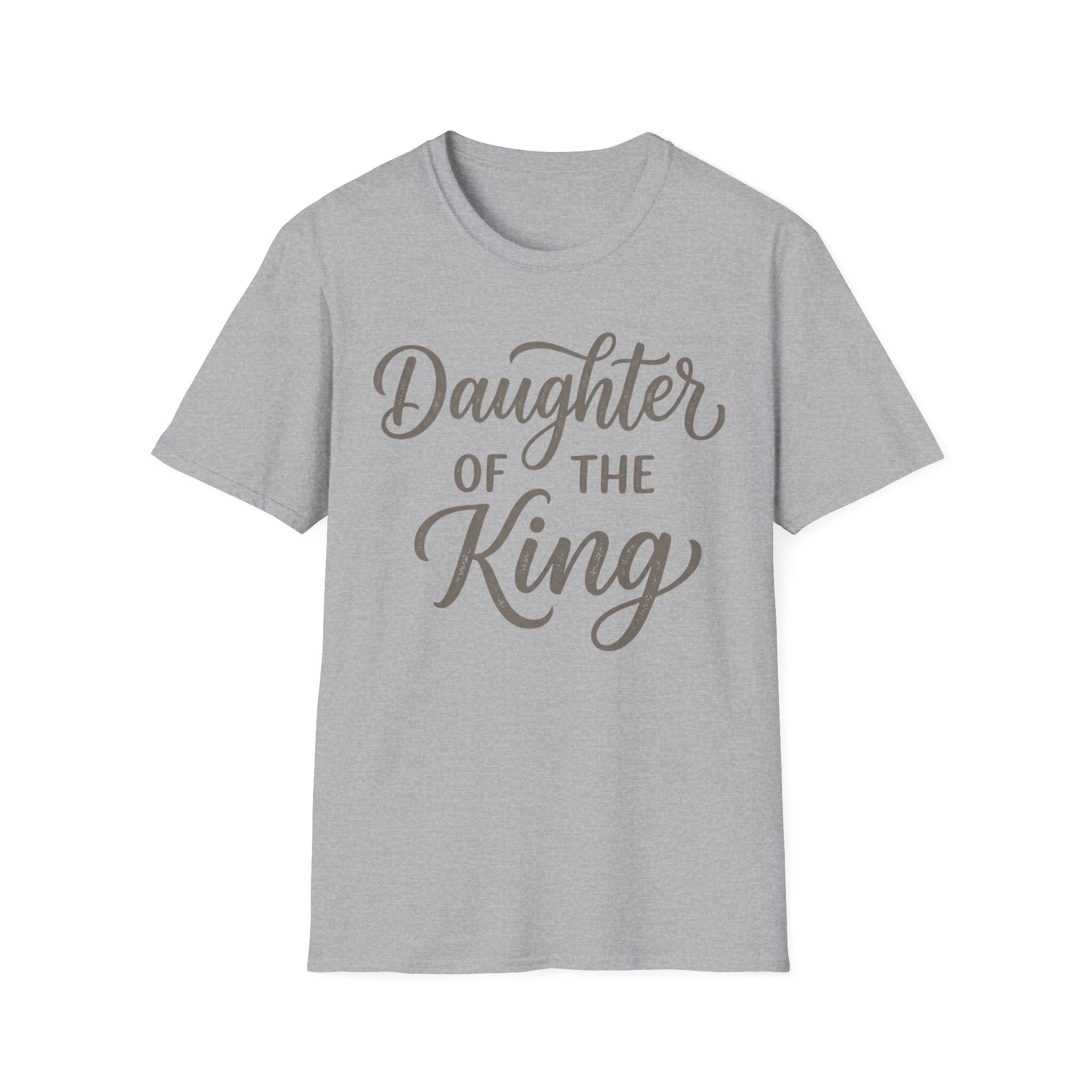 Daughter of the King Text T-Shirt