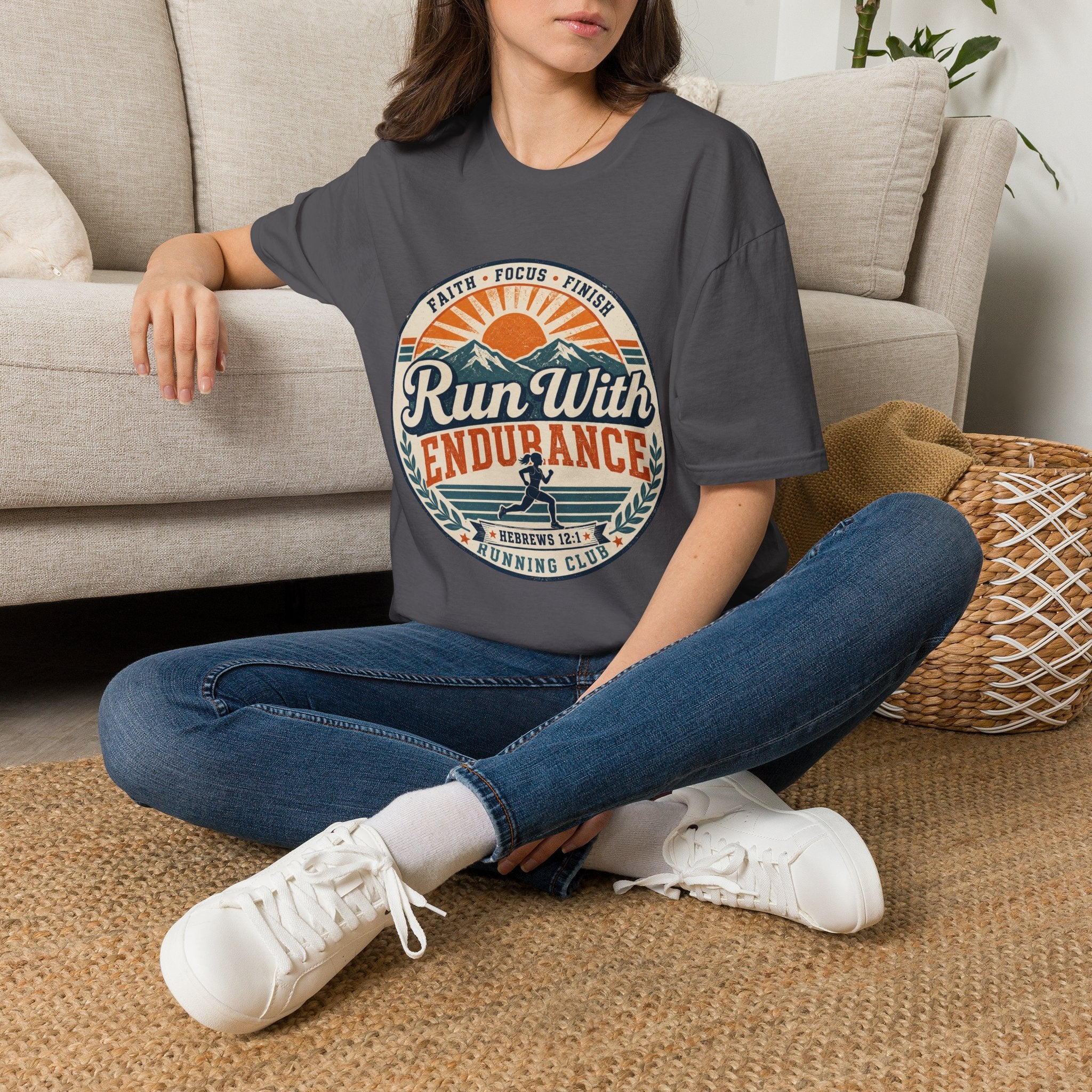 Run With Endurance Vintage T-Shirt