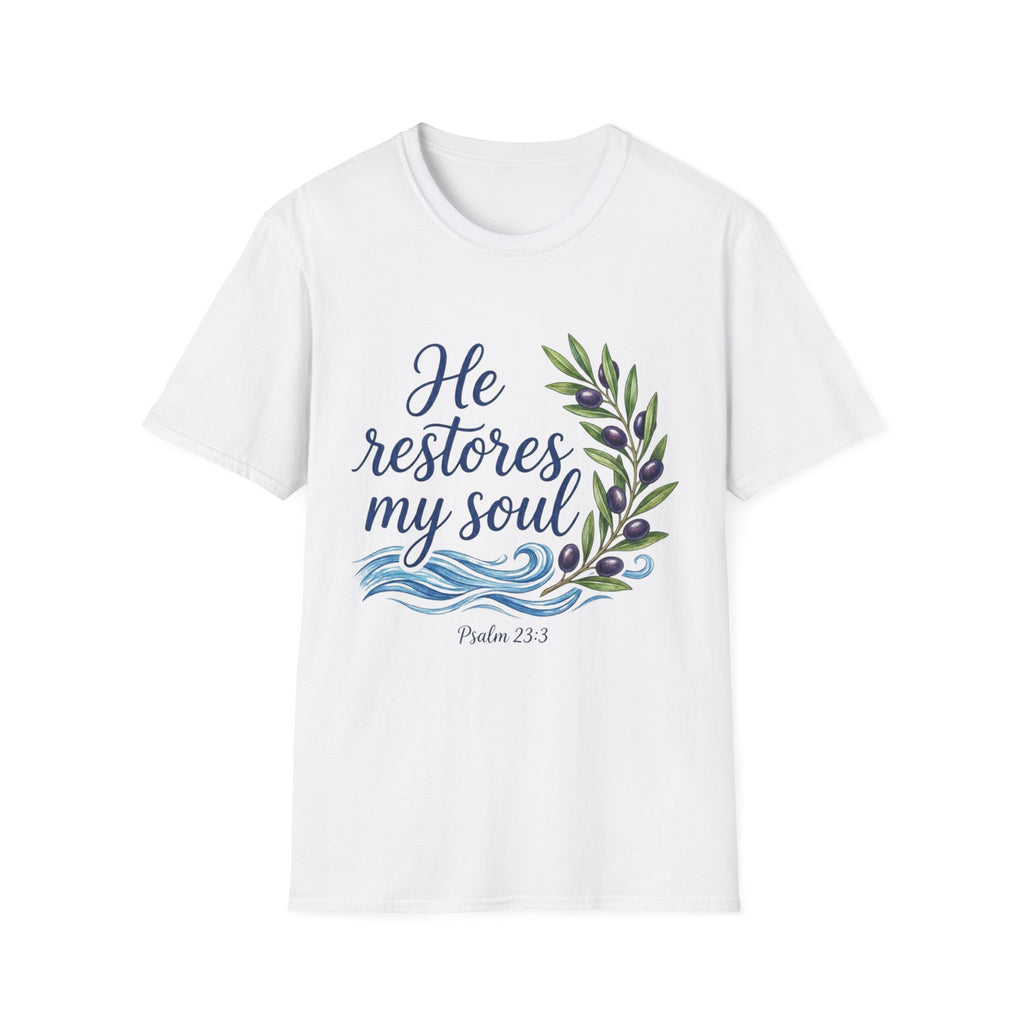 He Restores My Soul Whimsical T-Shirt