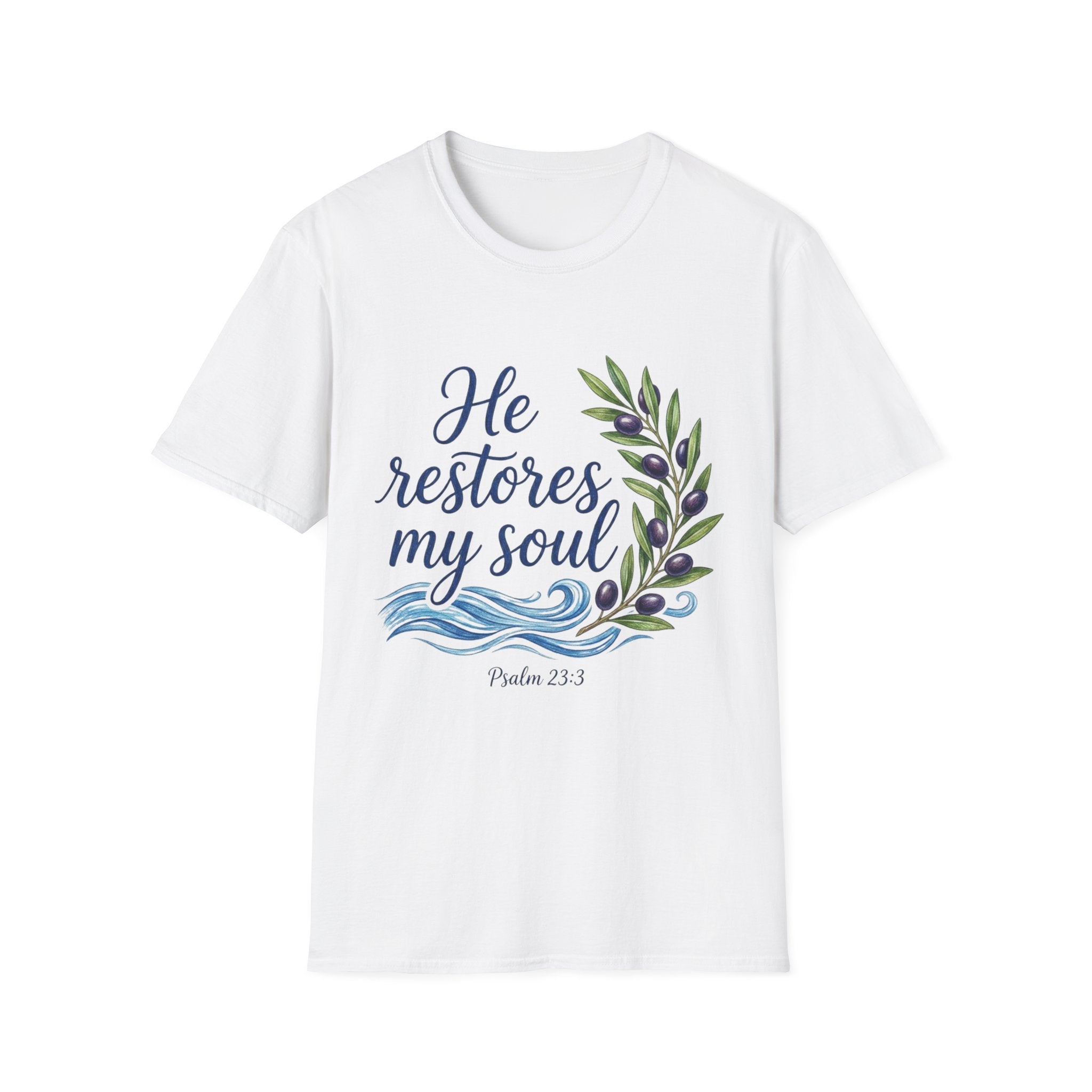 He Restores My Soul Whimsical T-Shirt