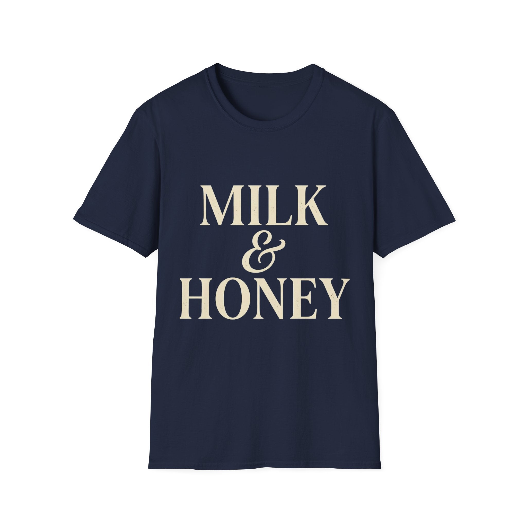 Milk & Honey Text T-Shirt