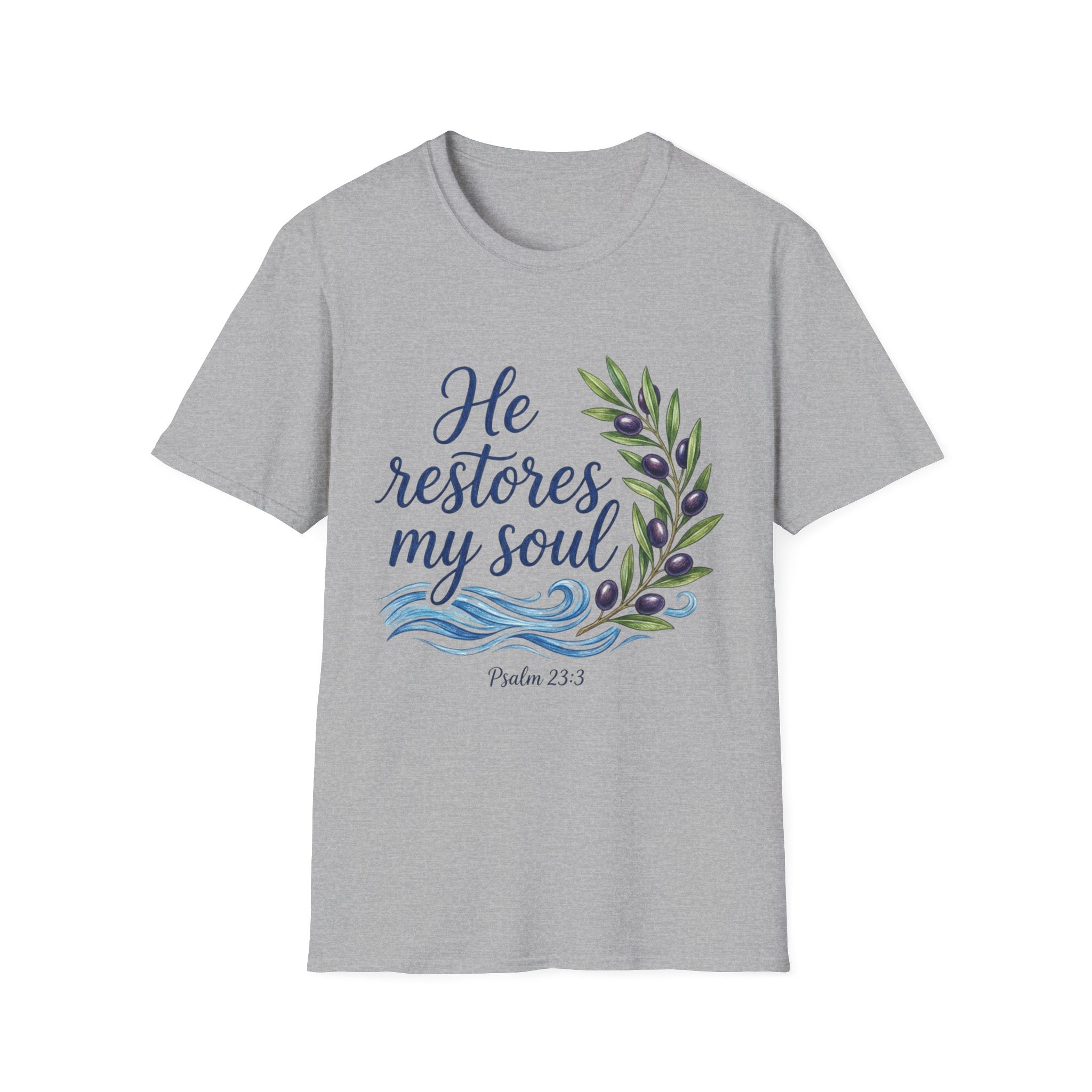 He Restores My Soul Whimsical T-Shirt