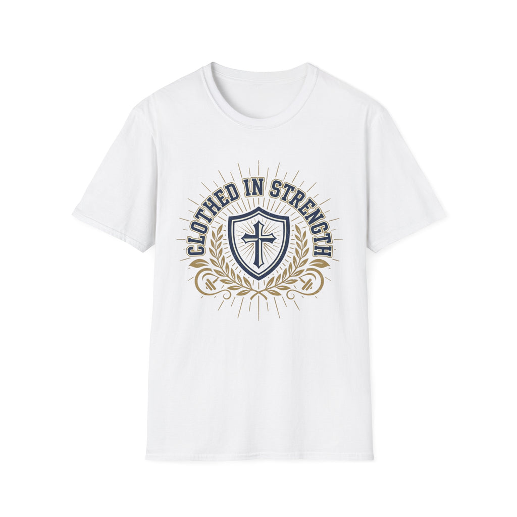 Clothed in Strength Emblem T-Shirt