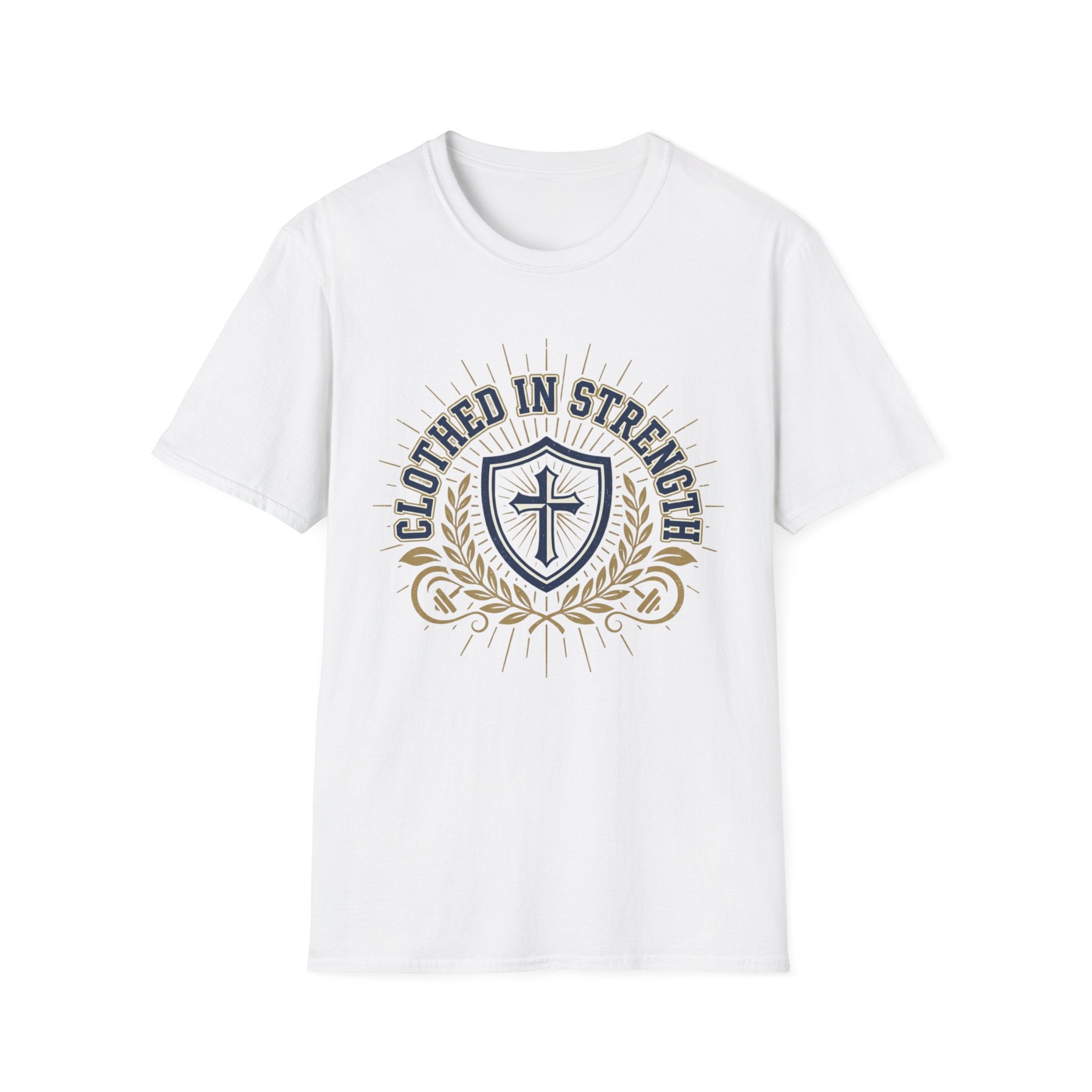 Clothed in Strength Emblem T-Shirt