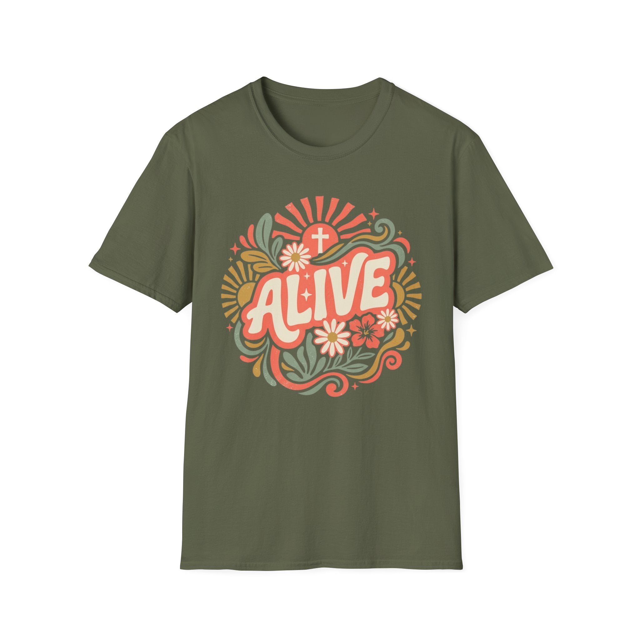 Alive Retro 70s T-Shirt