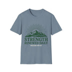 Strength Renewed Daily Green Mountain T-Shirt
