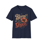 Bloom in Grace Retro T-Shirt