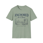 Anchored In Christ Hebrews 6:19 T-Shirt