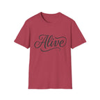 Alive Text T-Shirt