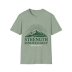 Strength Renewed Daily Green Mountain T-Shirt