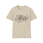 Alive Text T-Shirt