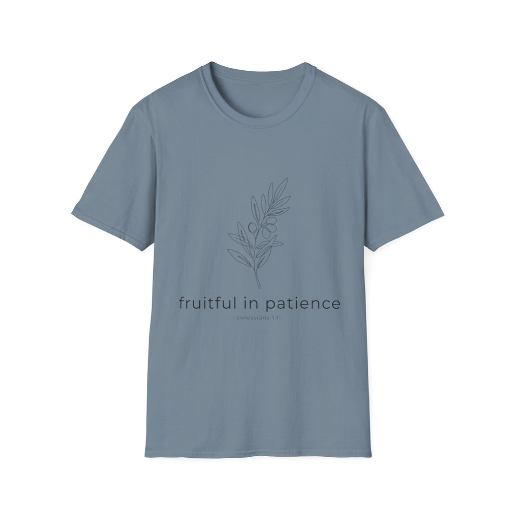 Fruitful in Patience Colossians 1:11 T-Shirt