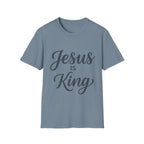 Jesus is King Text T-Shirt