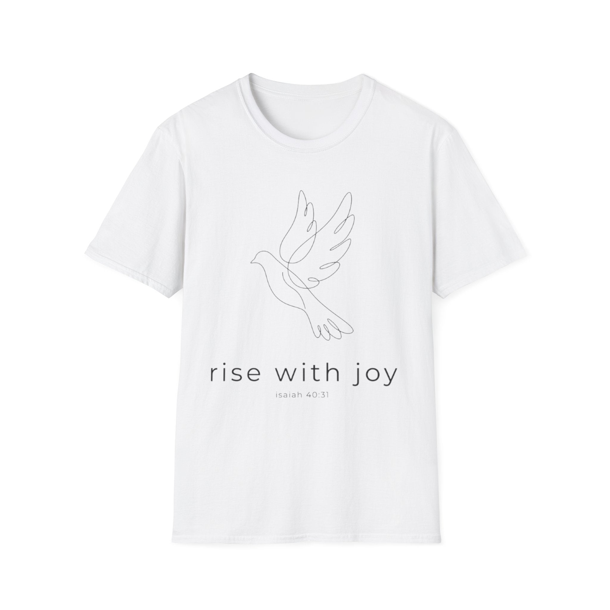 Rise With Joy Isiah 40:31 T-Shirt