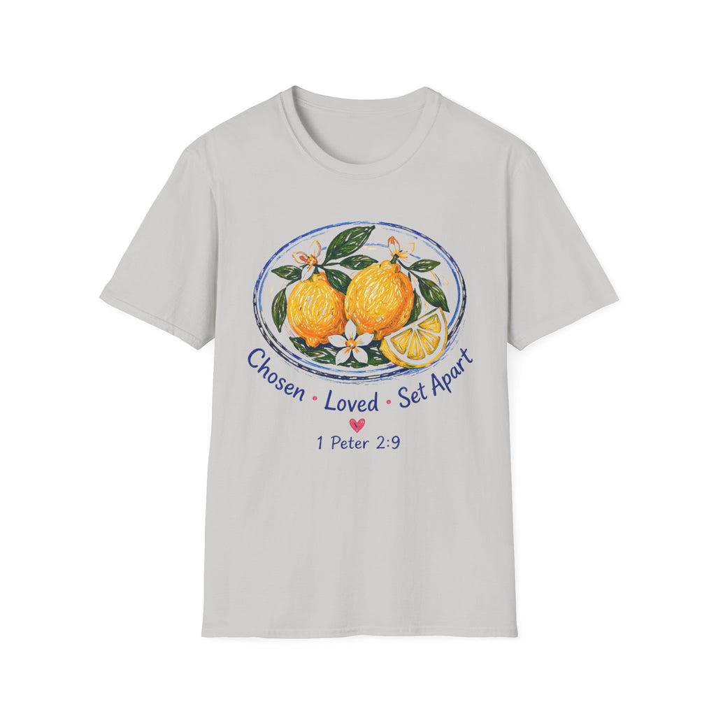 Chosen, Loved, Set Apart 1 Peter 2:9 Lemons T-Shirt