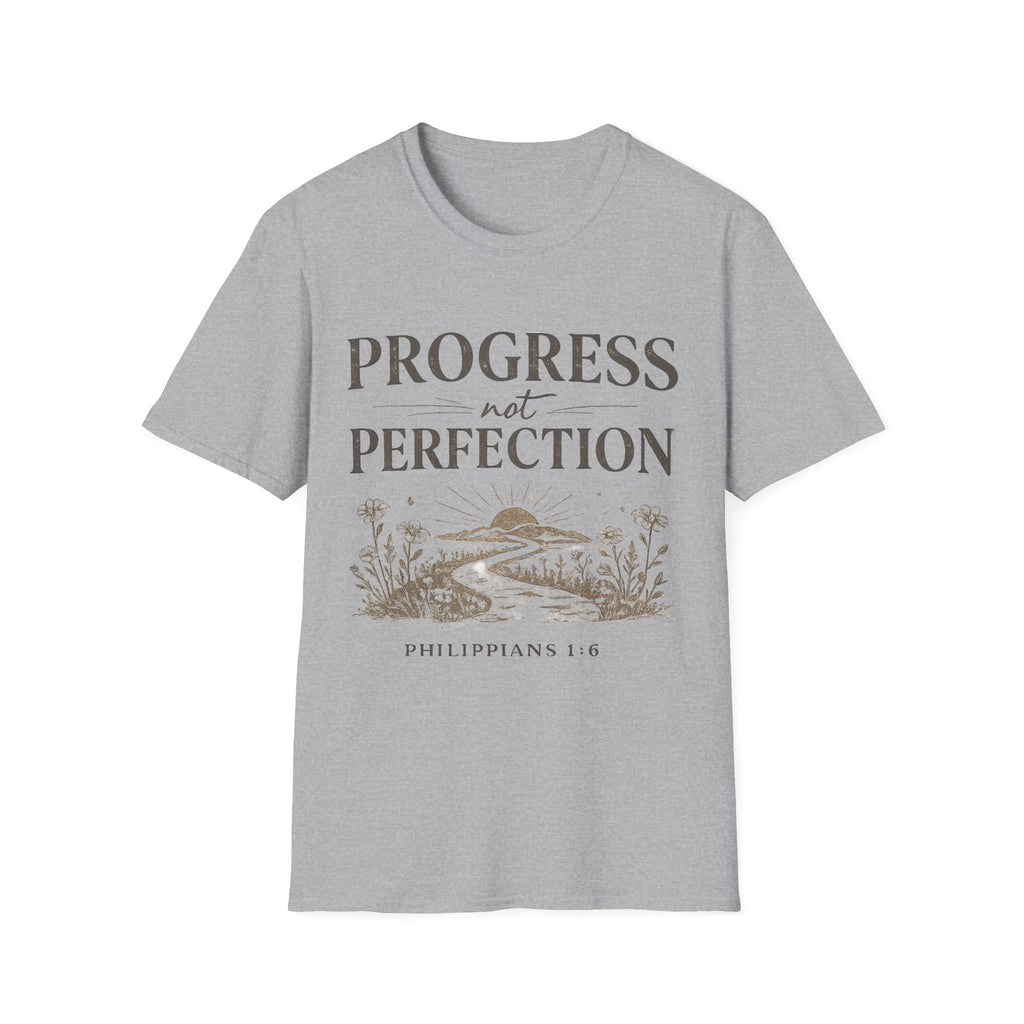 Progress Not Perfection Sunrise T-Shirt