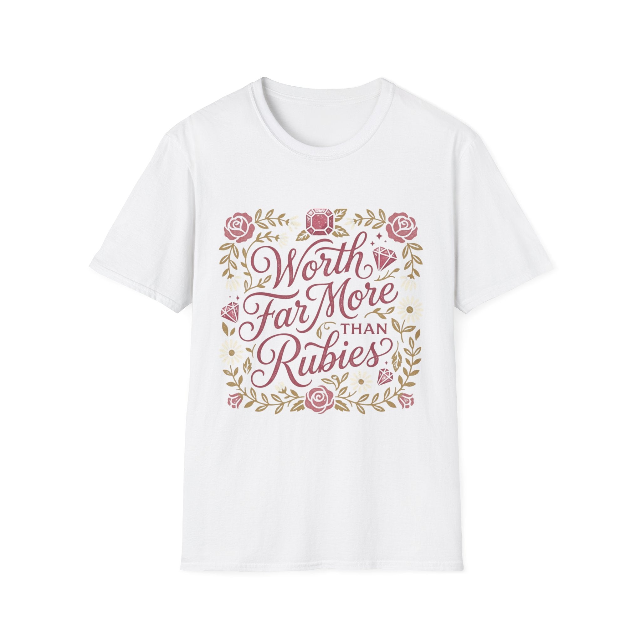 Worth Far More Than Rubies Roses T-Shirt