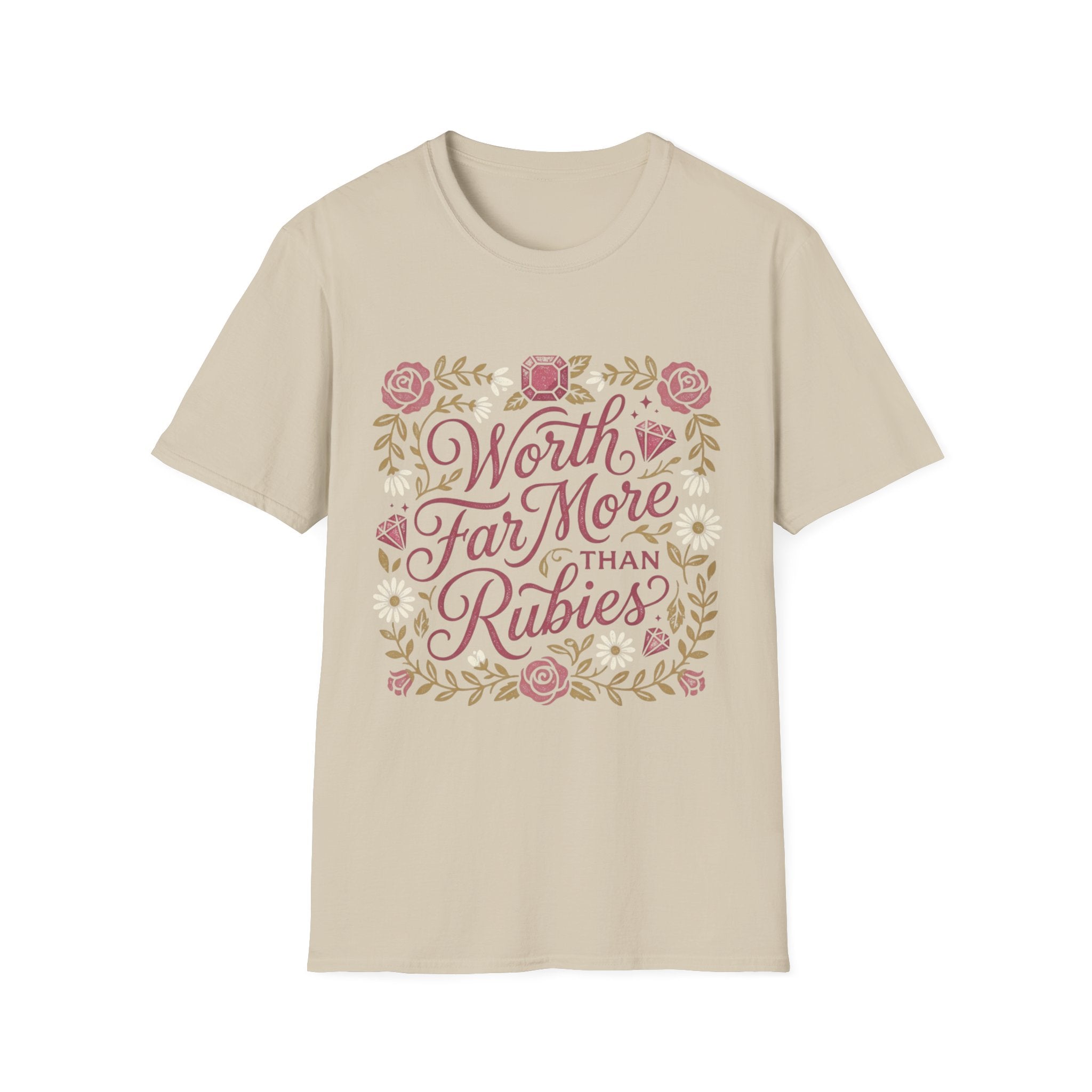 Worth Far More Than Rubies Roses T-Shirt