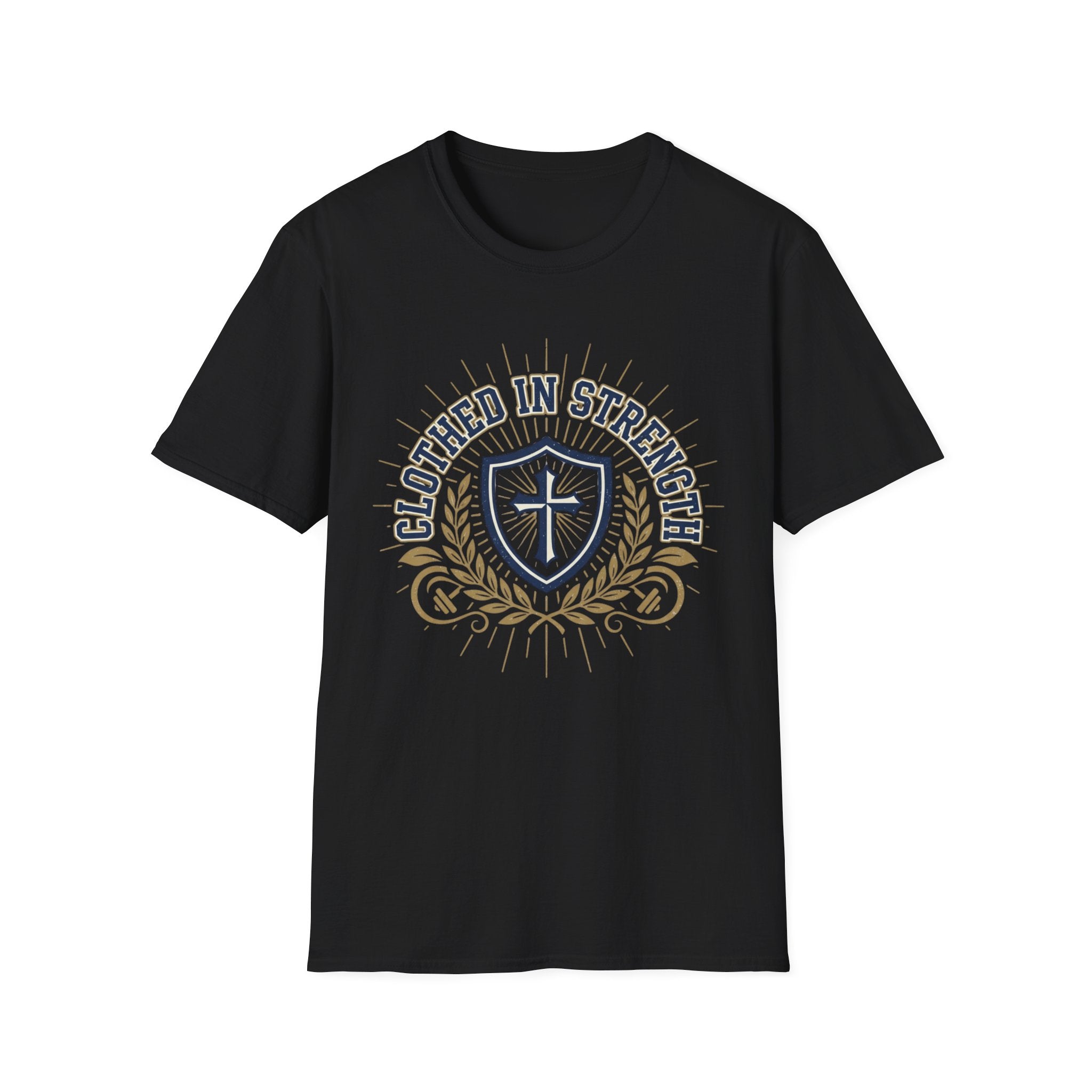 Clothed in Strength Emblem T-Shirt