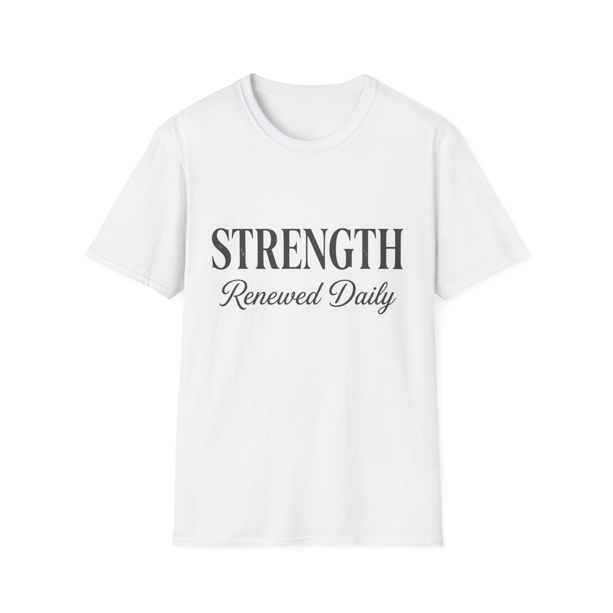 Copy of Strength Renewed Daily Graphic T-Shirt