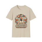 Jesus & Dumbbells Retro Style T-Shirt