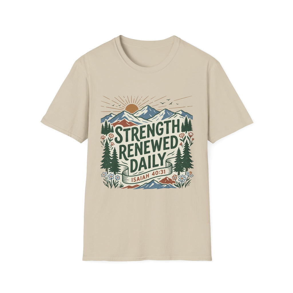 Strength Renewed Daily Graphic T-Shirt