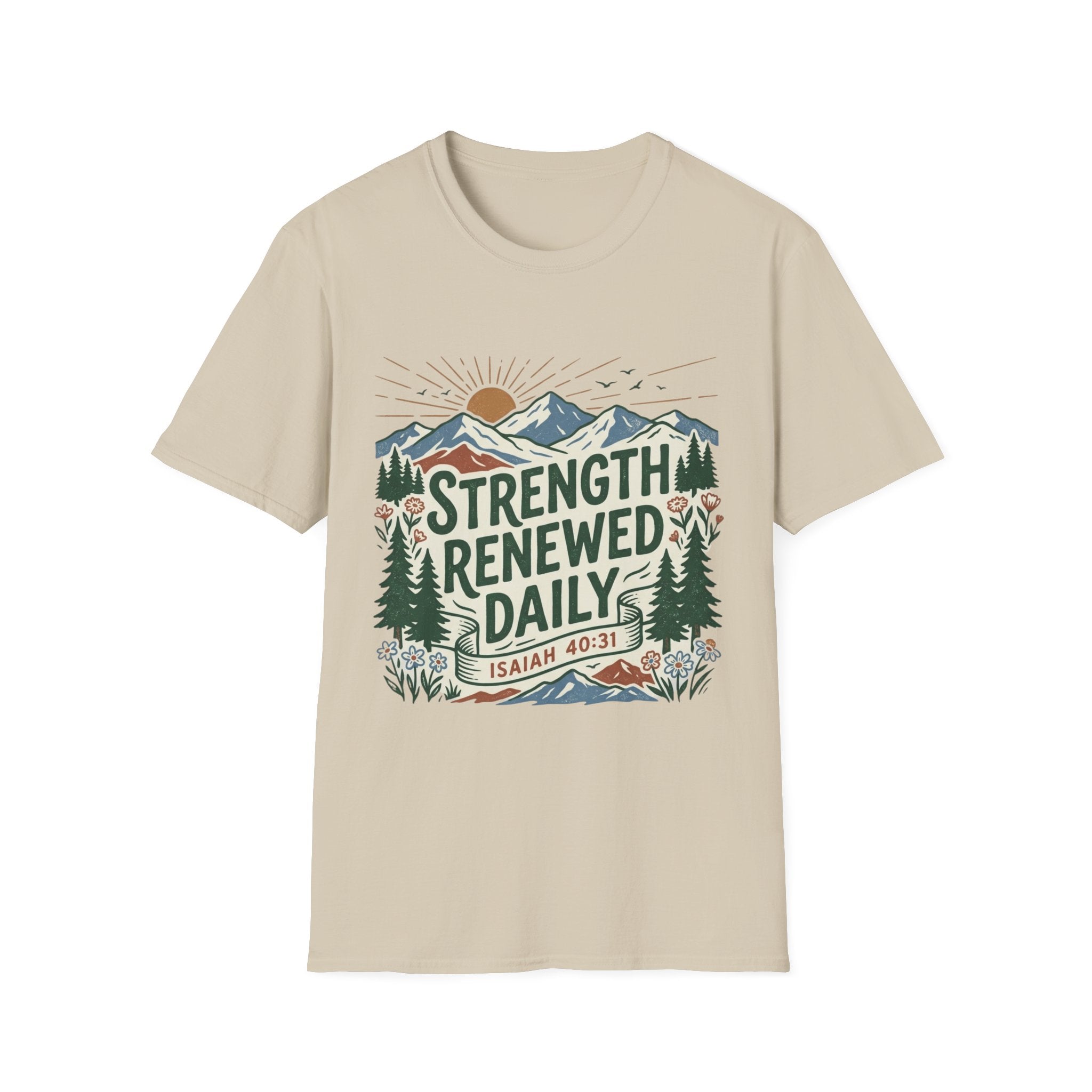 Strength Renewed Daily Graphic T-Shirt