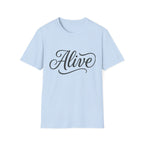 Alive Text T-Shirt