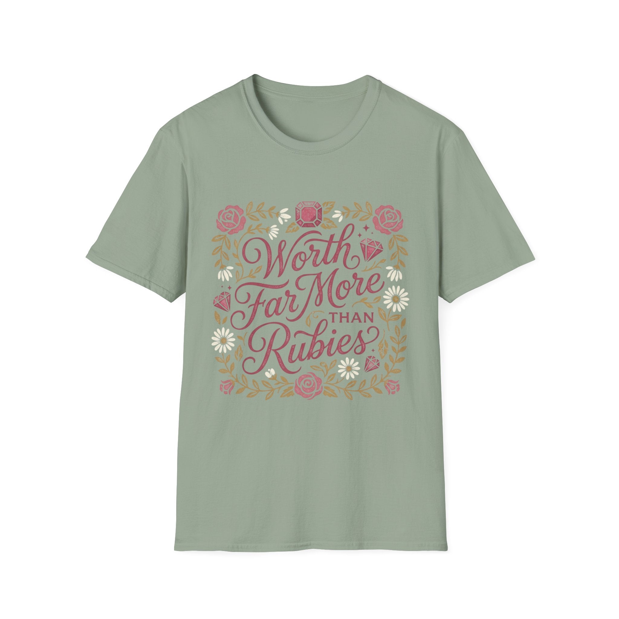 Worth Far More Than Rubies Roses T-Shirt