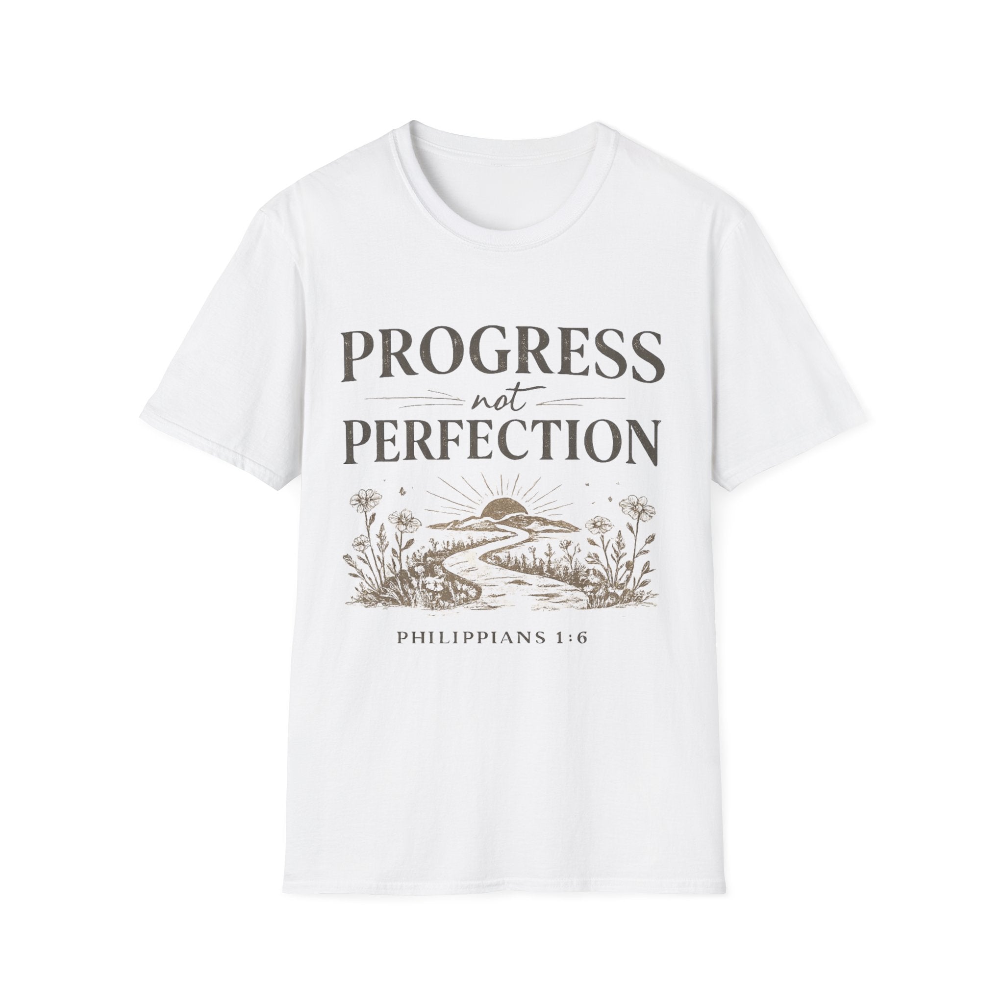 Progress Not Perfection Sunrise T-Shirt